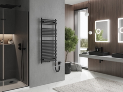 Mexen Sol radiateur électrique 1200 x 500 mm, 600 W, noir - W125-1200-500-2600-70