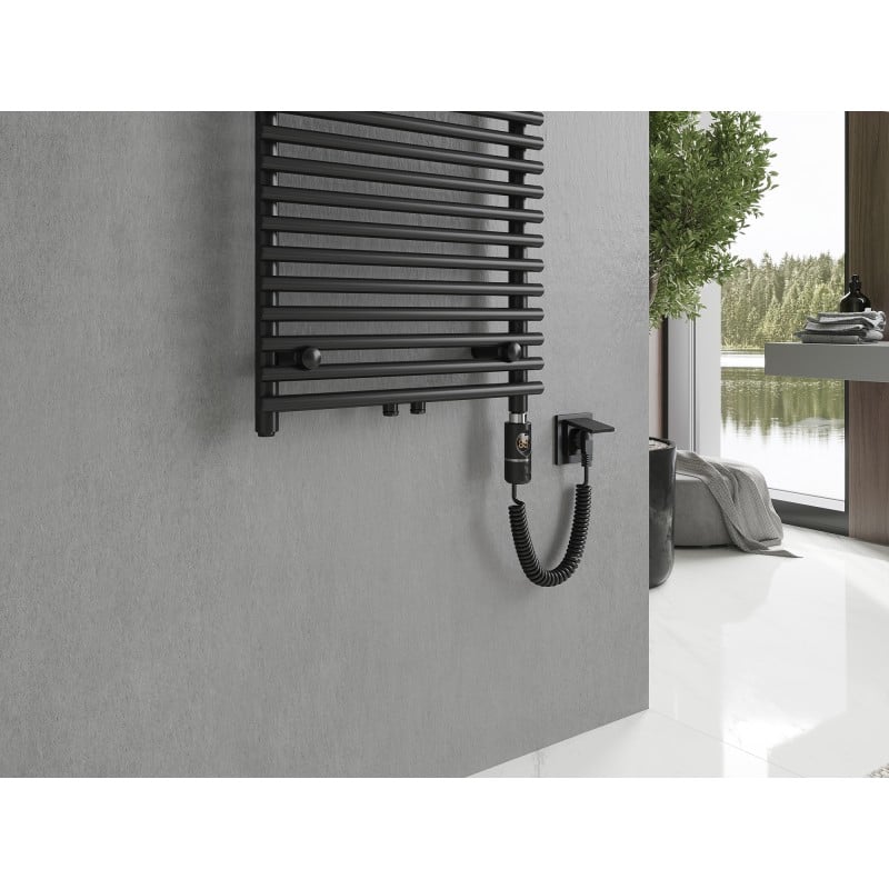 Mexen Sol radiateur électrique 1200 x 500 mm, 600 W, noir - W125-1200-500-2600-70