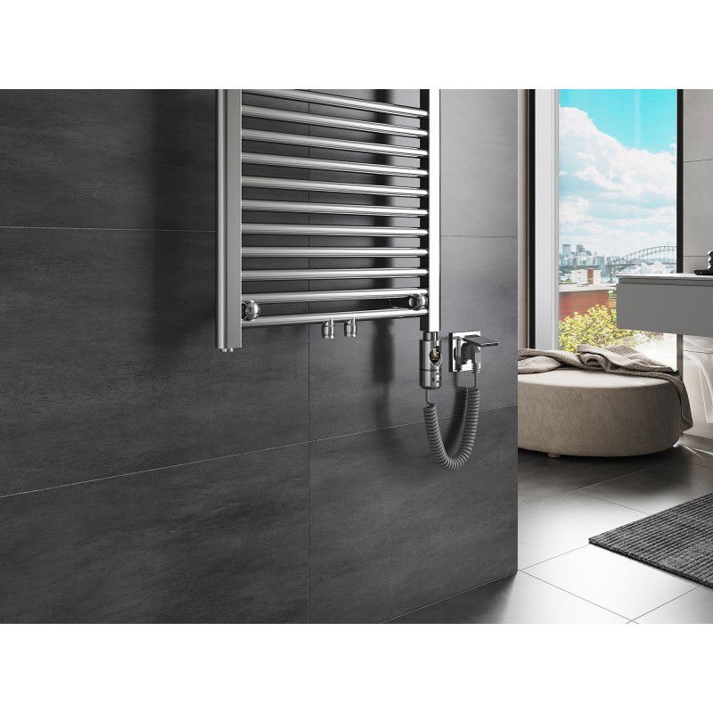 Mexen Mars radiateur électrique 900 x 400 mm, 300 W, chrome - W110-0900-400-2300-01