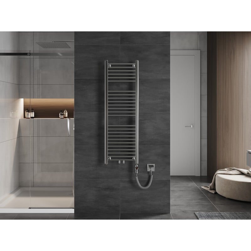 Mexen Mars radiateur électrique 1200 x 400 mm, 300 W, chromé - W110-1200-400-2300-01