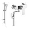 Mexen Milo DF40 ensemble de douche, chromé - 713154DF40-00