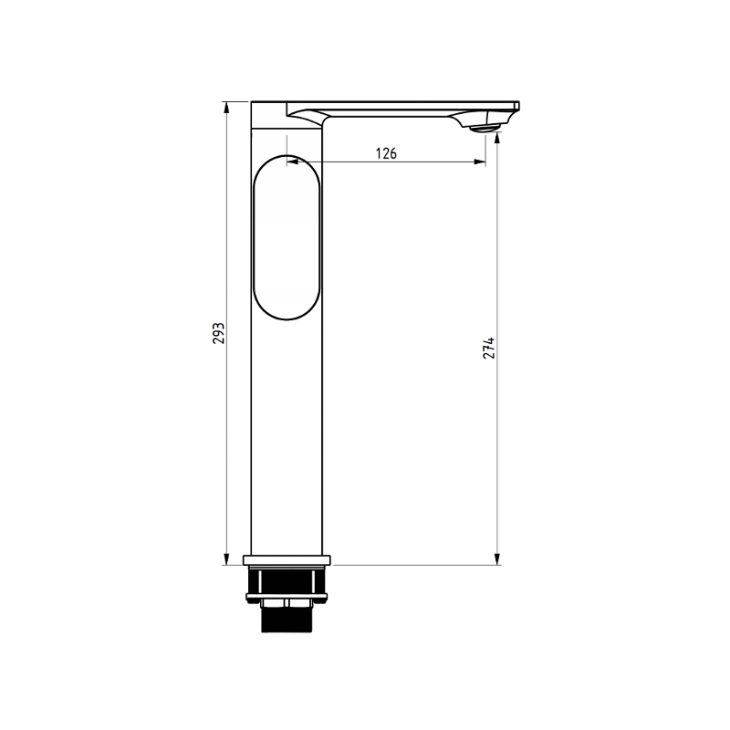 Mexen Milo DF40 ensemble de douche, doré - 713154DF40-50