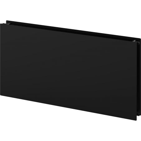 Mexen CHF20 Hygiene Flat radiateur plat 600 x 2000 mm, raccordement latéral, 2007 W, noir - W420HF-060-200-70