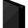 Mexen CHF20 Hygiene Flat radiateur à panneau 900 x 1500 mm, connexion latérale, 2097 W, noir - W420HF-090-150-70