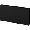 Mexen CHF20 Hygiene Flat radiateur à panneau 900 x 1500 mm, connexion latérale, 2097 W, noir - W420HF-090-150-70