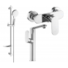 Ensemble de douche Mexen Milo DF05, chrome - 713154DF05-00
