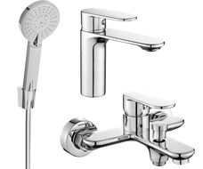 Mexen Milo R40 ensemble de bain, chrome - 71303R40-00