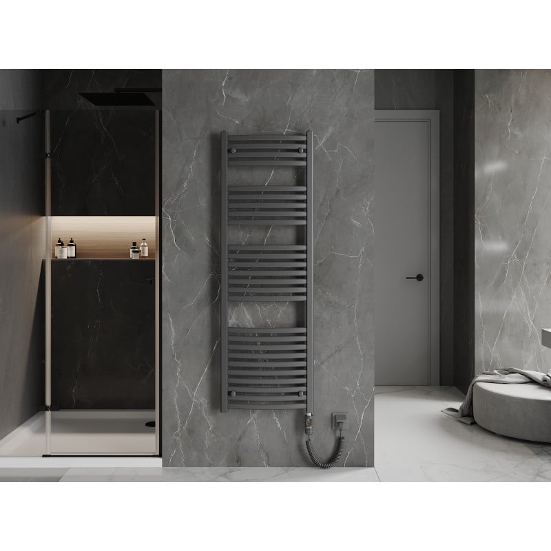 Mexen Helios radiateur électrique 1500 x 500 mm, 900 W, anthracite - W103-1500-500-2900-66