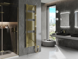 Mexen Helios radiateur électrique 1800 x 500 mm, 900 W, doré - W103-1800-500-2900-50