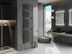 Mexen Helios radiateur électrique 1800 x 500 mm, 900 W, anthracite - W103-1800-500-2900-66