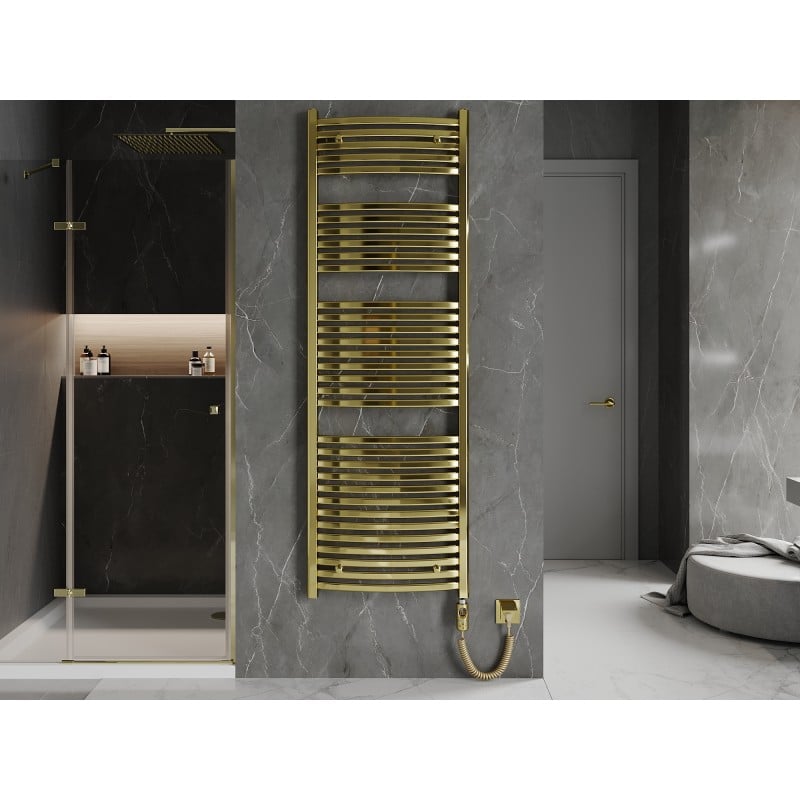 Mexen Helios radiateur électrique 1800 x 600 mm, 900 W, doré - W103-1800-600-2900-50