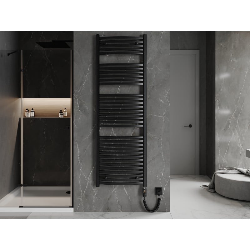 Mexen Helios radiateur électrique 1800 x 600 mm, 900 W, noir - W103-1800-600-2900-70