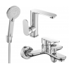 Mexen Milo R40 ensemble de bain, chrome - 713053R40-00
