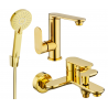 Mexen Milo R40 ensemble de bain, doré - 713053R40-50