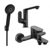 Mexen Milo R40 ensemble baignoire, noir - 713053R40-70