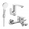 Mexen Milo R05 ensemble de bain, chrome - 713053R05-00