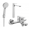 Mexen Milo R40 ensemble de baignoire, chrome - 71313R40-00