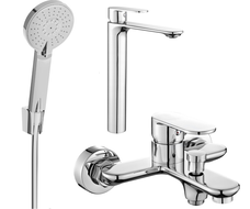 Mexen Milo R40 ensemble de bain, chrome - 71313R40-00