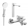 Mexen Milo R05 ensemble de bain, chrome - 71313R05-00