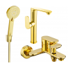 Mexen Milo R40 ensemble de bain, doré - 713153R40-50