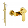 Mexen Milo DF05 mitigeur de douche avec ensemble de douche, doré - 7134R05-50