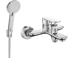 Mexen Milo R40 robinet baignoire avec ensemble douche, chrome - 7133R40-00