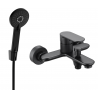 Mexen Milo R40 robinet de baignoire avec ensemble de douche, noir - 7133R40-70
