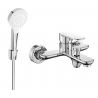 Robinet de baignoire Mexen Milo R05 avec ensemble de douche, chrome - 7133R05-00