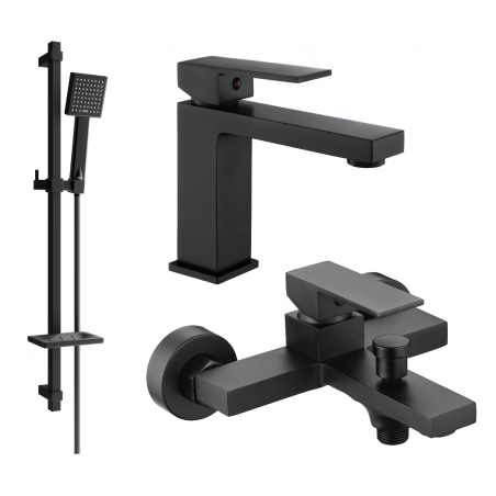 Mexen Uno DQ45 ensemble de bain, noir - 71403DQ45-70