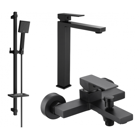Mexen Uno DQ45 ensemble de bain, noir - 71413DQ45-70