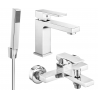 Mexen Uno R77 ensemble de bain, chrome - 71403R77-00