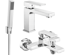 Mexen Uno R77 ensemble de bain, chrome - 71403R77-00