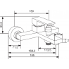 Mexen Uno R77 ensemble de bain, doré - 71403R77-50