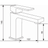 Mexen Uno R77 ensemble de bain, doré - 71403R77-50