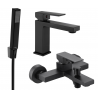 Mexen Uno R77 ensemble de bain, noir - 71403R77-70