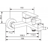 Mexen Uno R77 ensemble de bain, doré - 71413R77-50