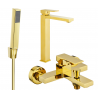 Mexen Uno R77 ensemble de bain, doré - 71413R77-50