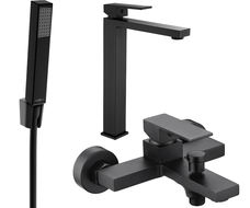 Mexen Uno R77 ensemble de bain, noir - 71413R77-70