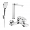 Mexen Uno R62 ensemble de baignoire, chrome - 71413R62-00