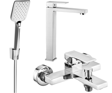 Mexen Uno R62 ensemble de bain, chrome - 71413R62-00
