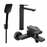 Mexen Uno R62 ensemble pour baignoire, noir - 71413R62-70