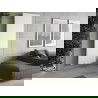 Mexen Flat VS20S radiateur en acier 2000 x 300 mm, connexion inférieure centrale, 709 W, blanc - W6VS20S-200-030-00