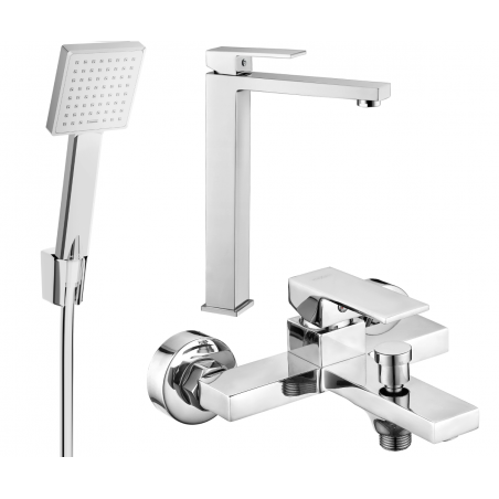 Ensemble de baignoire Mexen Uno R45, chrome - 71413R45-00