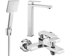 Ensemble de baignoire Mexen Uno R45, chrome - 71413R45-00