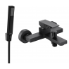 Mexen Uno R77 robinet de baignoire avec douchette, noir - 7143R77-70