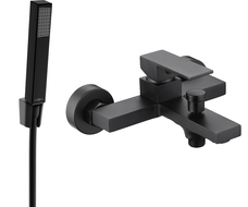 Mexen Uno R77 robinet de baignoire avec douchette, noir - 7143R77-70