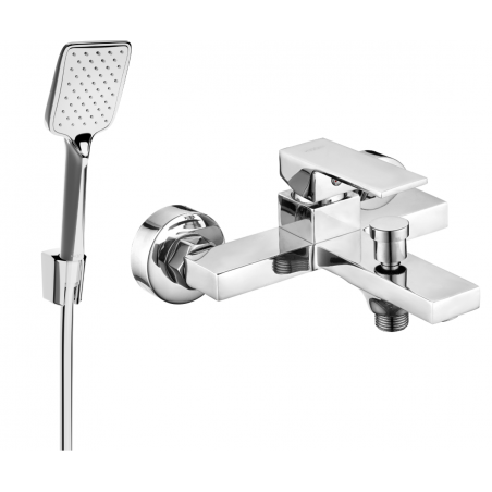 Mexen Uno R62 robinet de baignoire avec douche, chromé - 7143R62-00