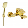 Mexen Uno R62 robinet de baignoire avec ensemble de douche, or - 7143R62-50