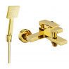 Mexen Uno R45 mitigeur de baignoire avec ensemble de douche, or - 7143R45-50