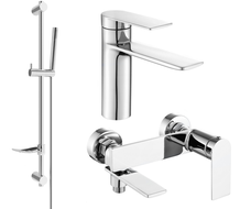 Mexen Zero DF70 ensemble de bain, chrome - 71103DF70-00